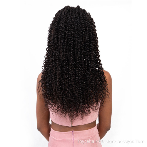 Wholesale 8  28 Inch 100 Percent  Brazilian Unprocessed Virgin Human Hair Kinky Curly Full Swiss Lace Wigs In Stock